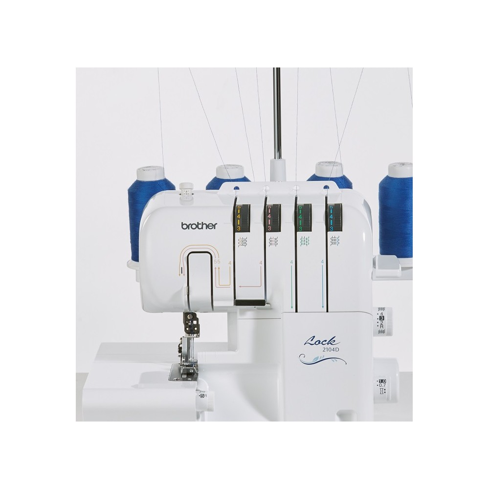 Pfaff Admire Air 5000 4 Faden Overlock Mit Lufteinfädelung